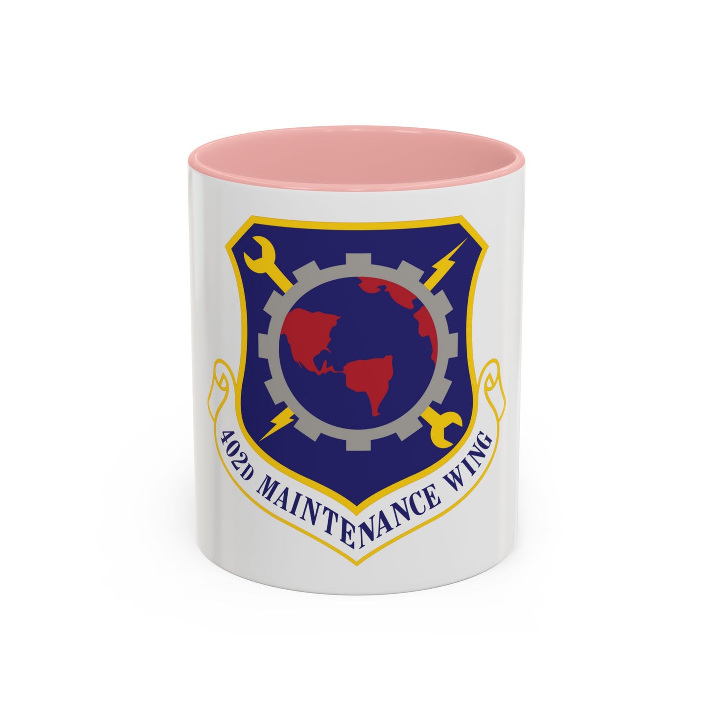 402d Maintenance Wing (U.S. Air Force) Accent Coffee Mug