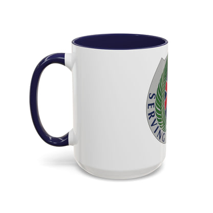 10 Personnel Command (U.S. Army) Accent Coffee Mug