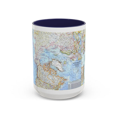 Top Of The World (1965) (Map) Accent Coffee Mug
