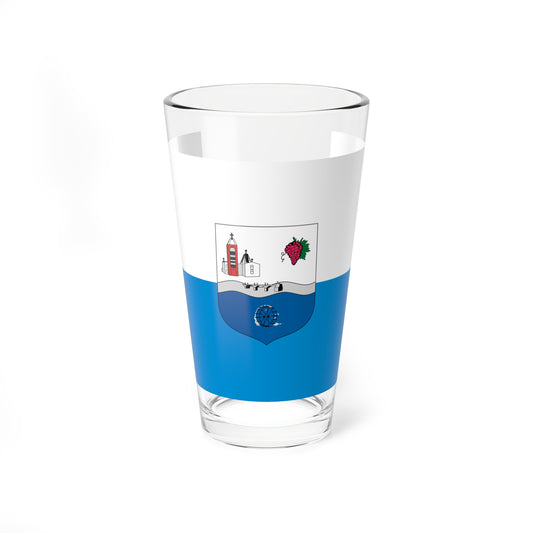 Flag of Csorotnek (Hungary) Pint Glass 16oz