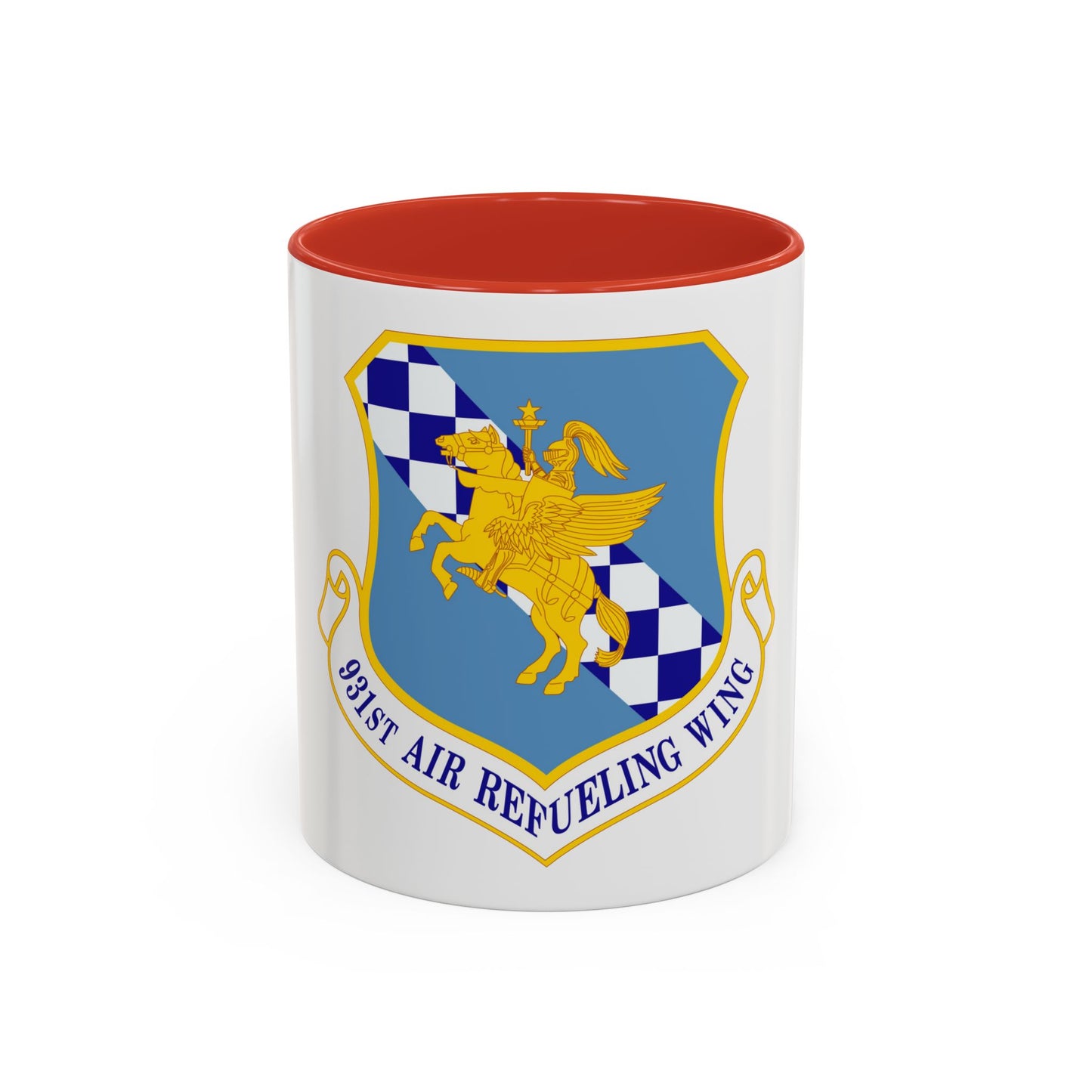 931 Air Refueling Wing AFRC (U.S. Air Force) Accent Coffee Mug