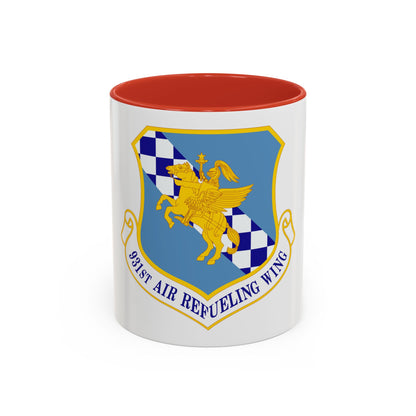 931 Air Refueling Wing AFRC (U.S. Air Force) Accent Coffee Mug