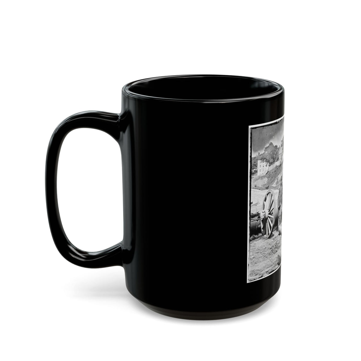Richmond, Va. Fire Engine No. 3 (U.S. Civil War) Black Coffee Mug