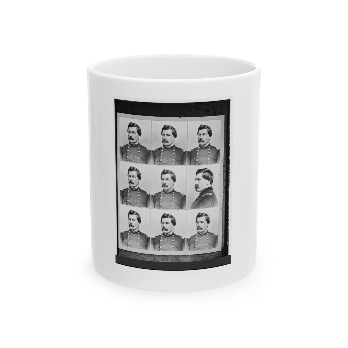 George B. Mcclellan 007 (U.S. Civil War) White Coffee Mug