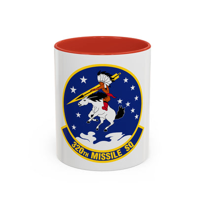 320 Missile Squadron AFGCS (U.S. Air Force) Accent Coffee Mug