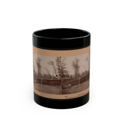 A Block House (U.S. Civil War) Black Coffee Mug