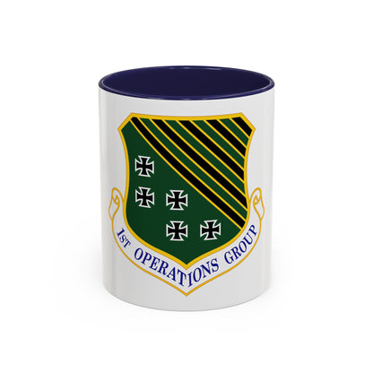 1 Operations Group ACC (U.S. Air Force) Accent Coffee Mug