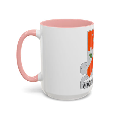 134 Signal Battalion (U.S. Army) Accent Coffee Mug