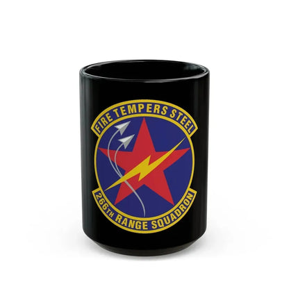 266th Range Squadron (U.S. Air Force) Black Coffee Mug 15oz - Go Mug Yourself