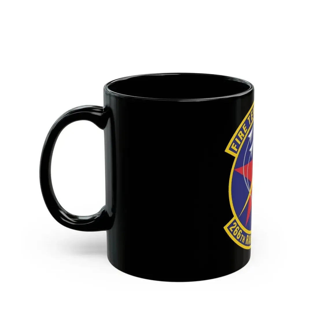266th Range Squadron (U.S. Air Force) Black Coffee Mug - Go Mug Yourself