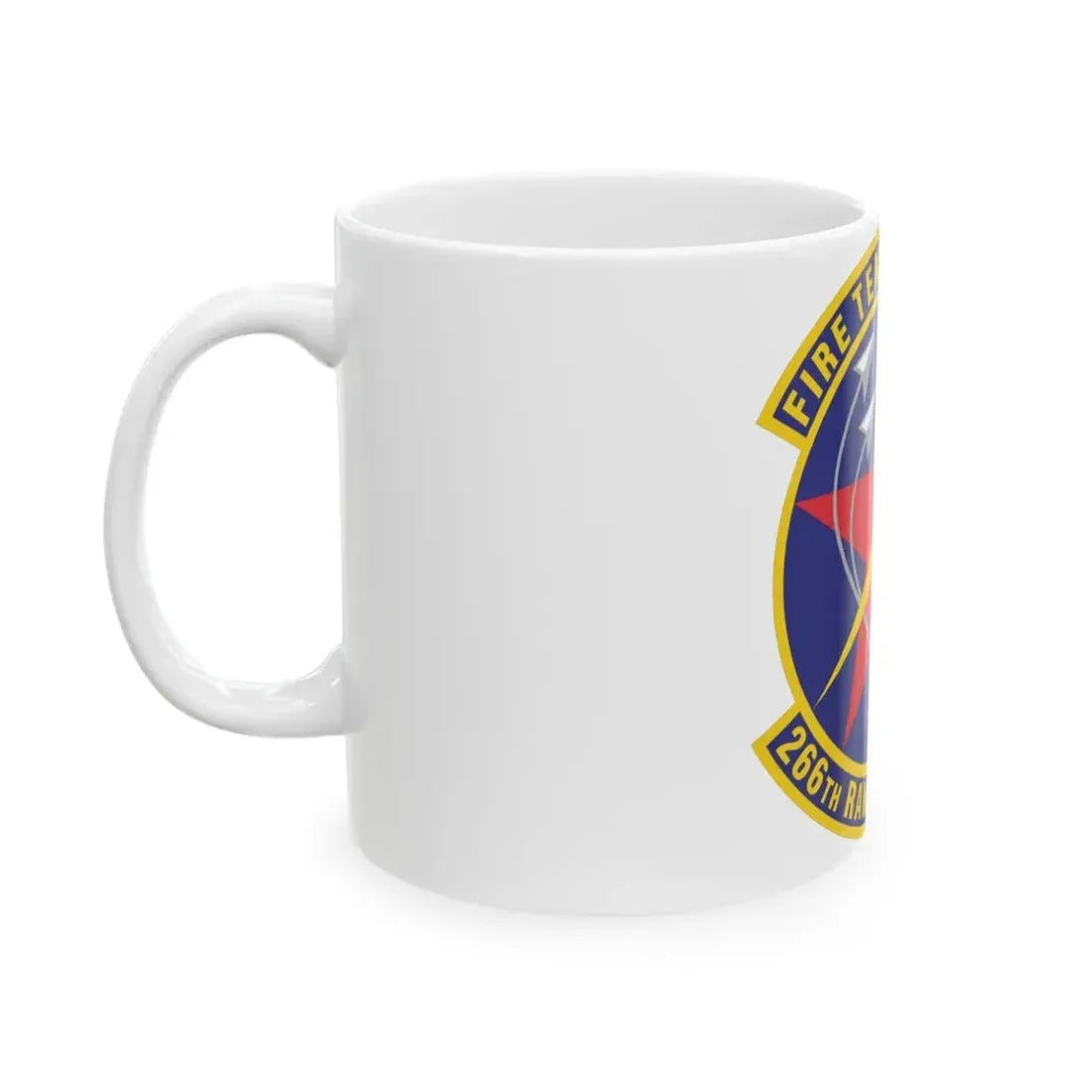 266th Range Squadron (U.S. Air Force) White Coffee Mug - Go Mug Yourself