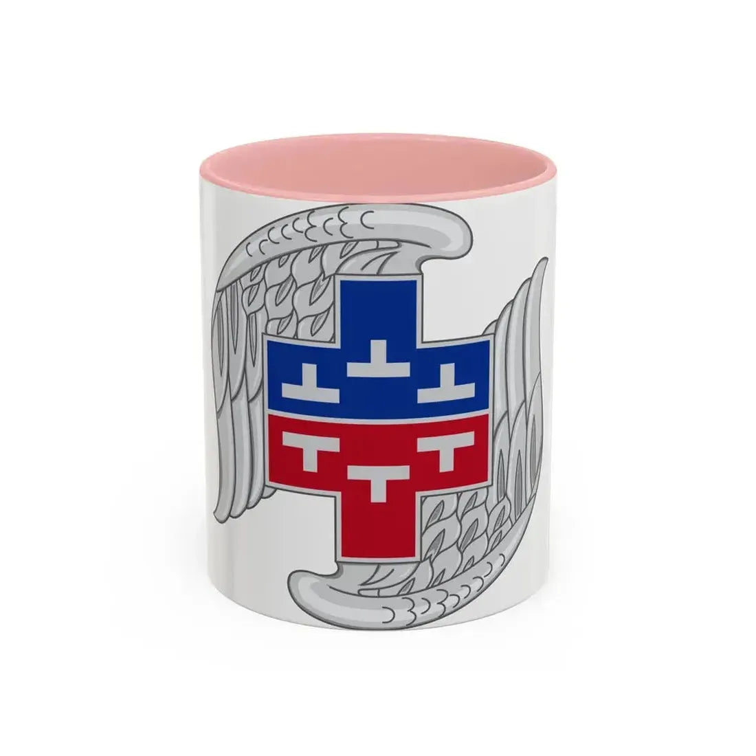 267 Aviation Battalion (U.S. Army) Accent Coffee Mug 11oz Pink - Go Mug Yourself