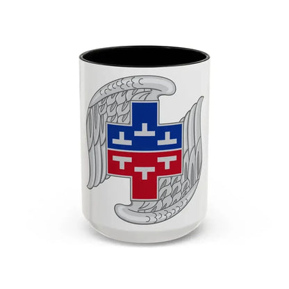 267 Aviation Battalion (U.S. Army) Accent Coffee Mug 15oz Black - Go Mug Yourself