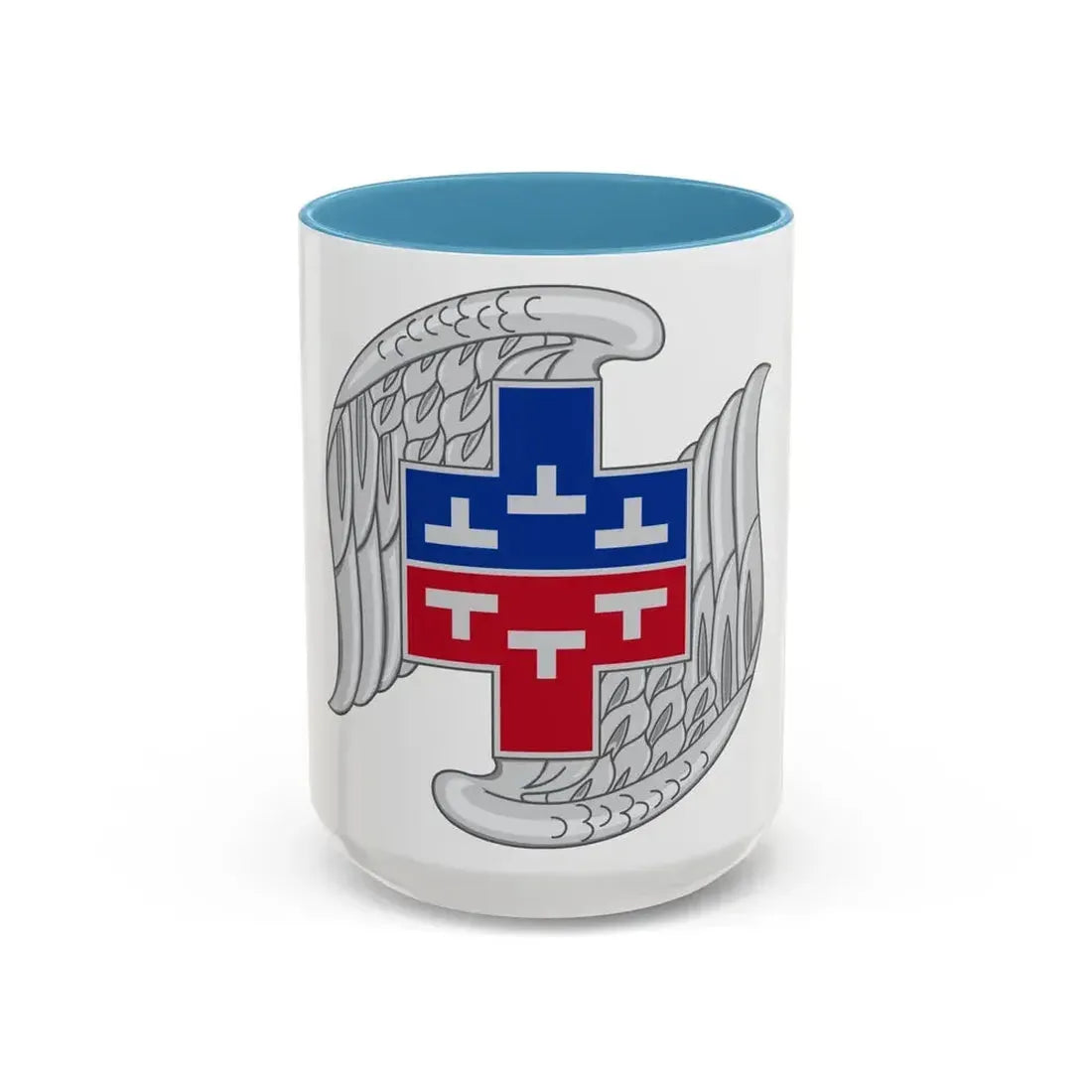 267 Aviation Battalion (U.S. Army) Accent Coffee Mug 15oz Light Blue - Go Mug Yourself