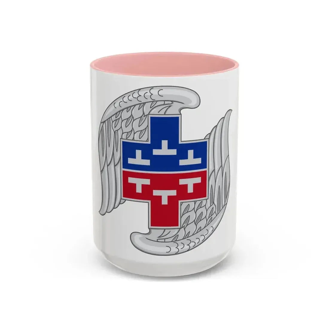 267 Aviation Battalion (U.S. Army) Accent Coffee Mug 15oz Pink - Go Mug Yourself