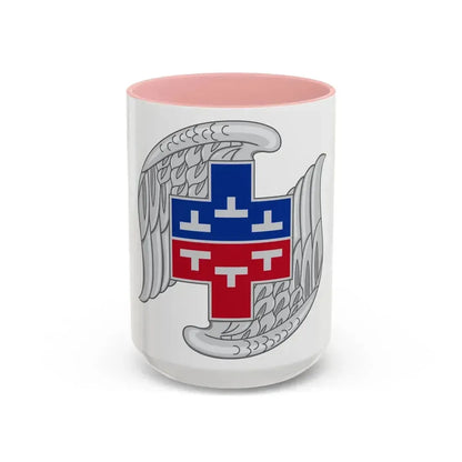 267 Aviation Battalion (U.S. Army) Accent Coffee Mug 15oz Pink - Go Mug Yourself