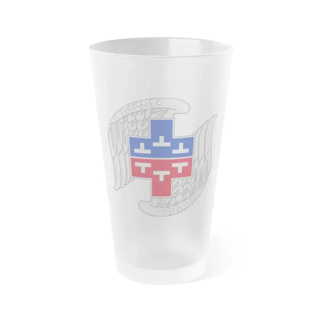 267 Aviation Battalion (U.S. Army) Frosted Pint Glass 16oz Default Title - Go Mug Yourself