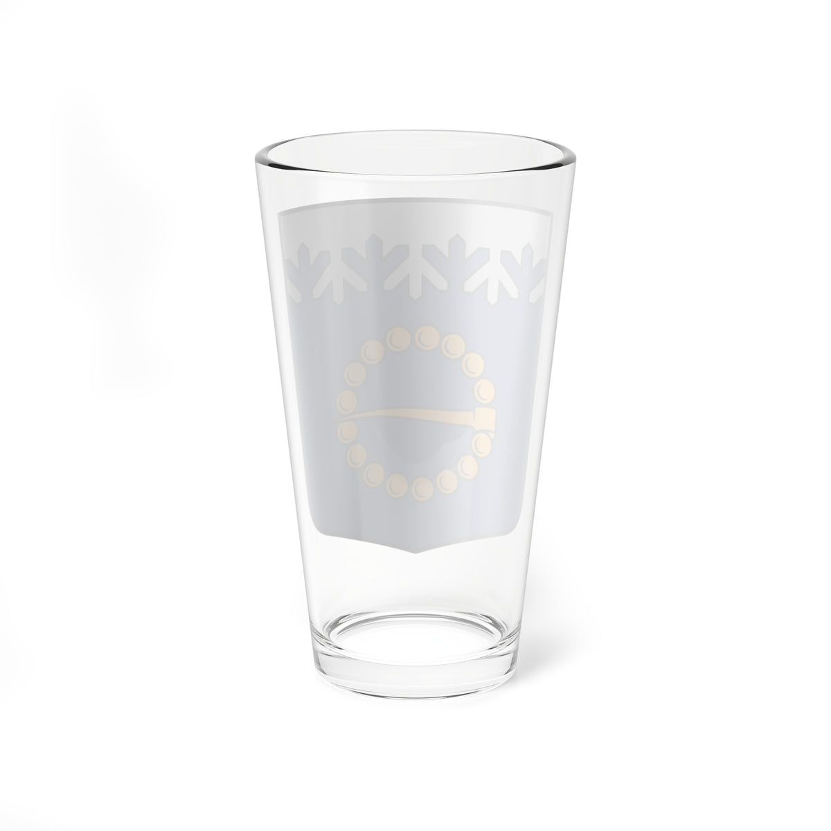 Kurmenes pagasta ģerbonis (Latvia) (Coat of Arms) Pint Glass 16oz