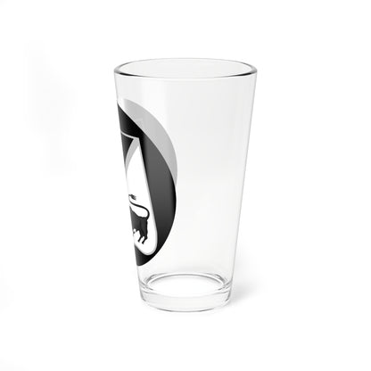 Emblem for the LIV-V-GHR (Denmark) (Coat of Arms) Pint Glass 16oz