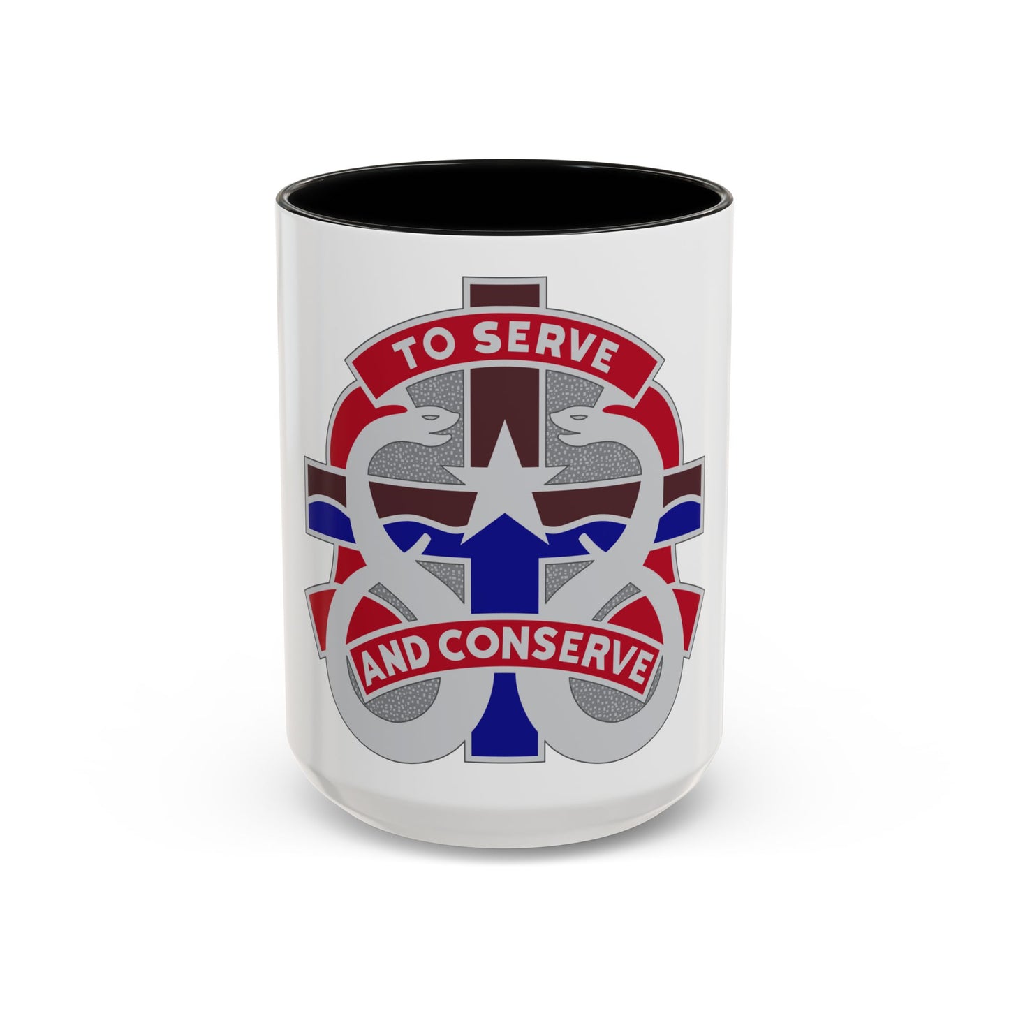 18 Field Hospital (U.S. Army) Accent Coffee Mug