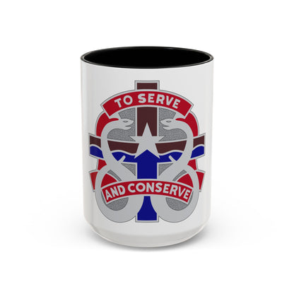 18 Field Hospital (U.S. Army) Accent Coffee Mug