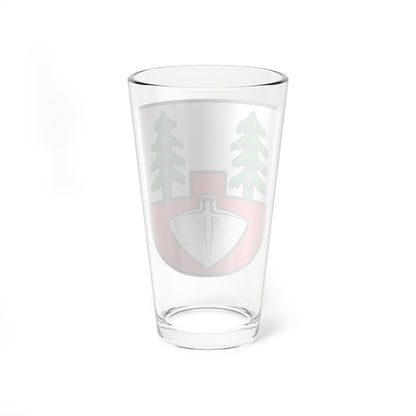 DEU Bernhardswald COA (Germany) (Coat of Arms) Pint Glass 16oz