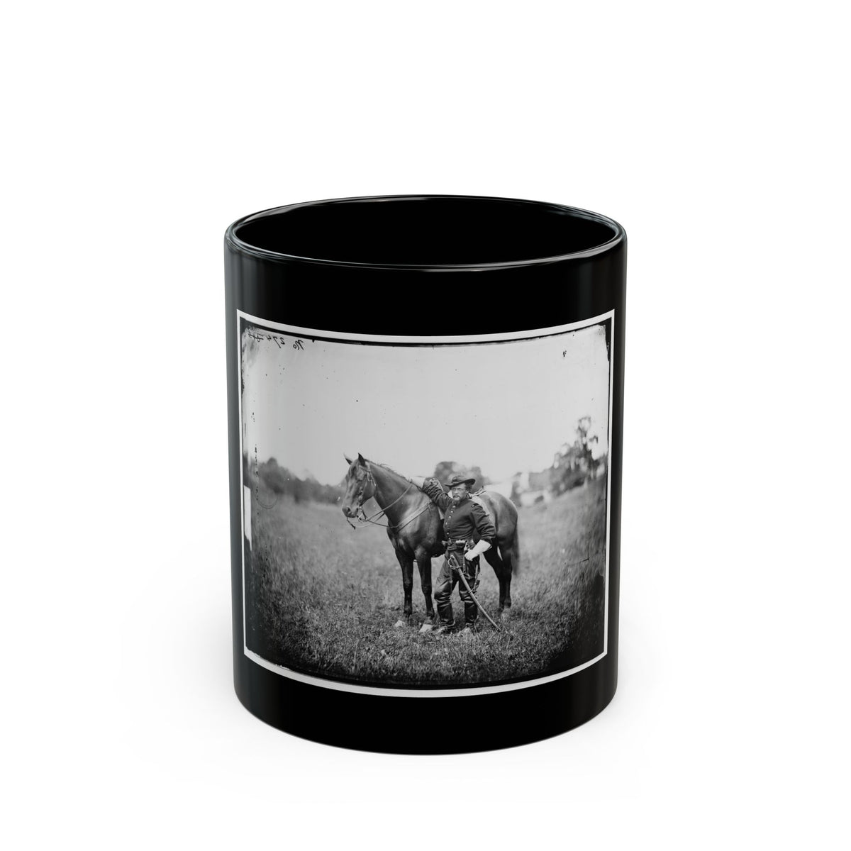 Bealeton, Virginia. Capt. Henry Page, Assistant Quarter Master, At Army Of The Potomac Headquarters (U.S. Civil War) Black Coffee Mug