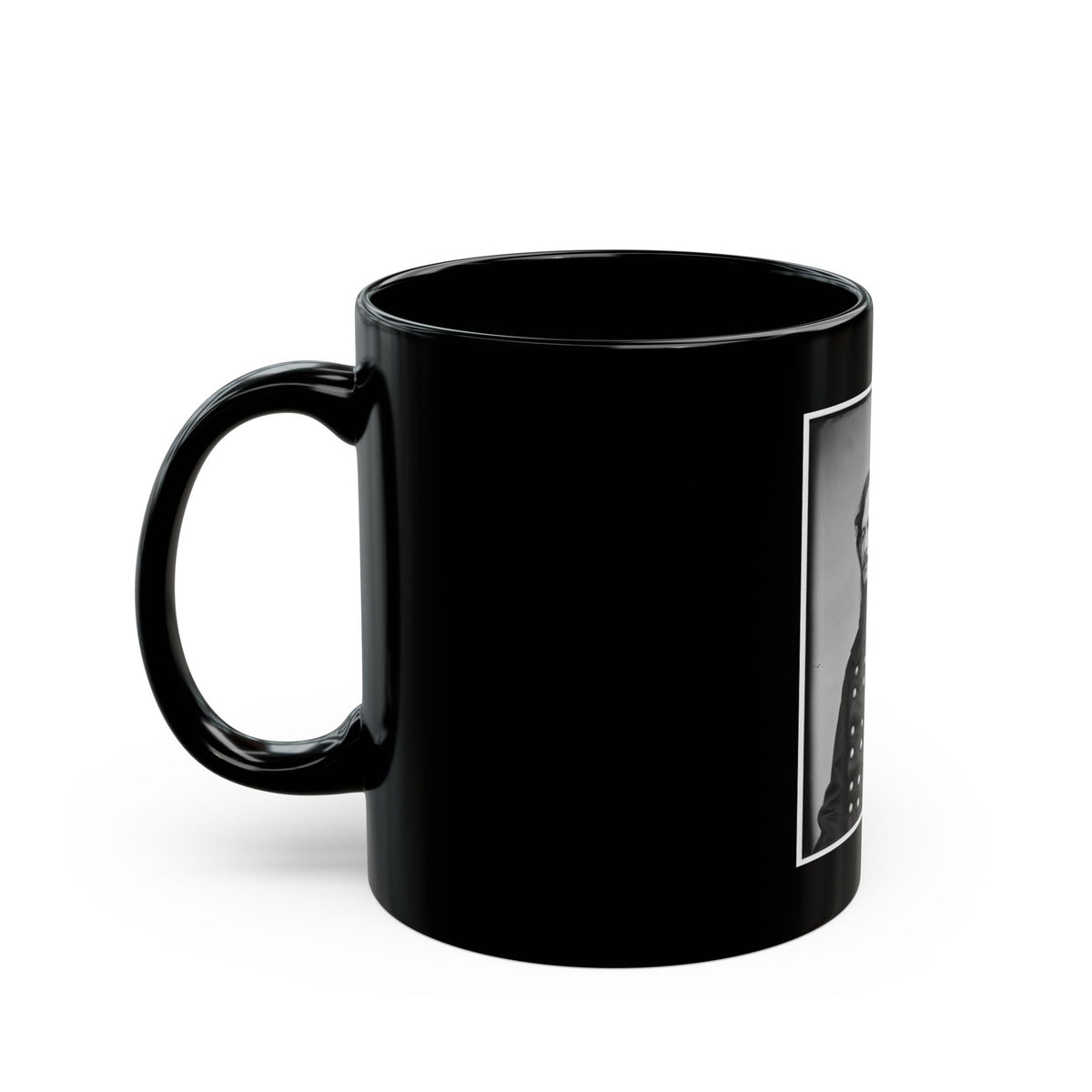 Albert C. Lee, Col 7th Kansas Cav 001 (U.S. Civil War) Black Coffee Mug