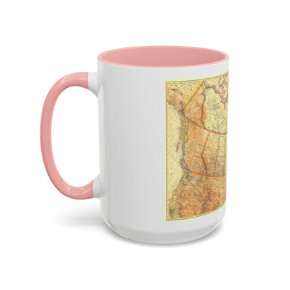 Canada (1936) (Map) Accent Coffee Mug