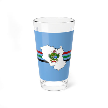 Propuesta de bandera para el Estado Monagas 24 (Venezuela) Pint Glass 16oz