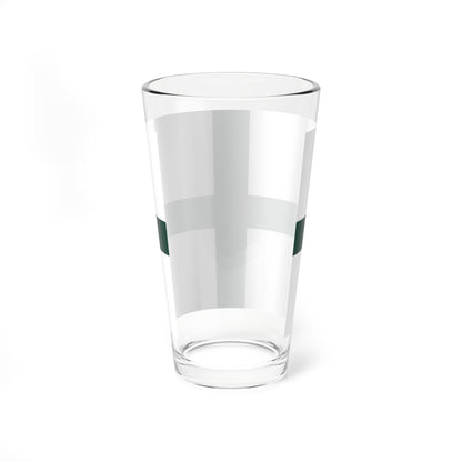 Rank flag of the South African Navy - Admiral 1972-1981 (South Africa) Pint Glass 16oz