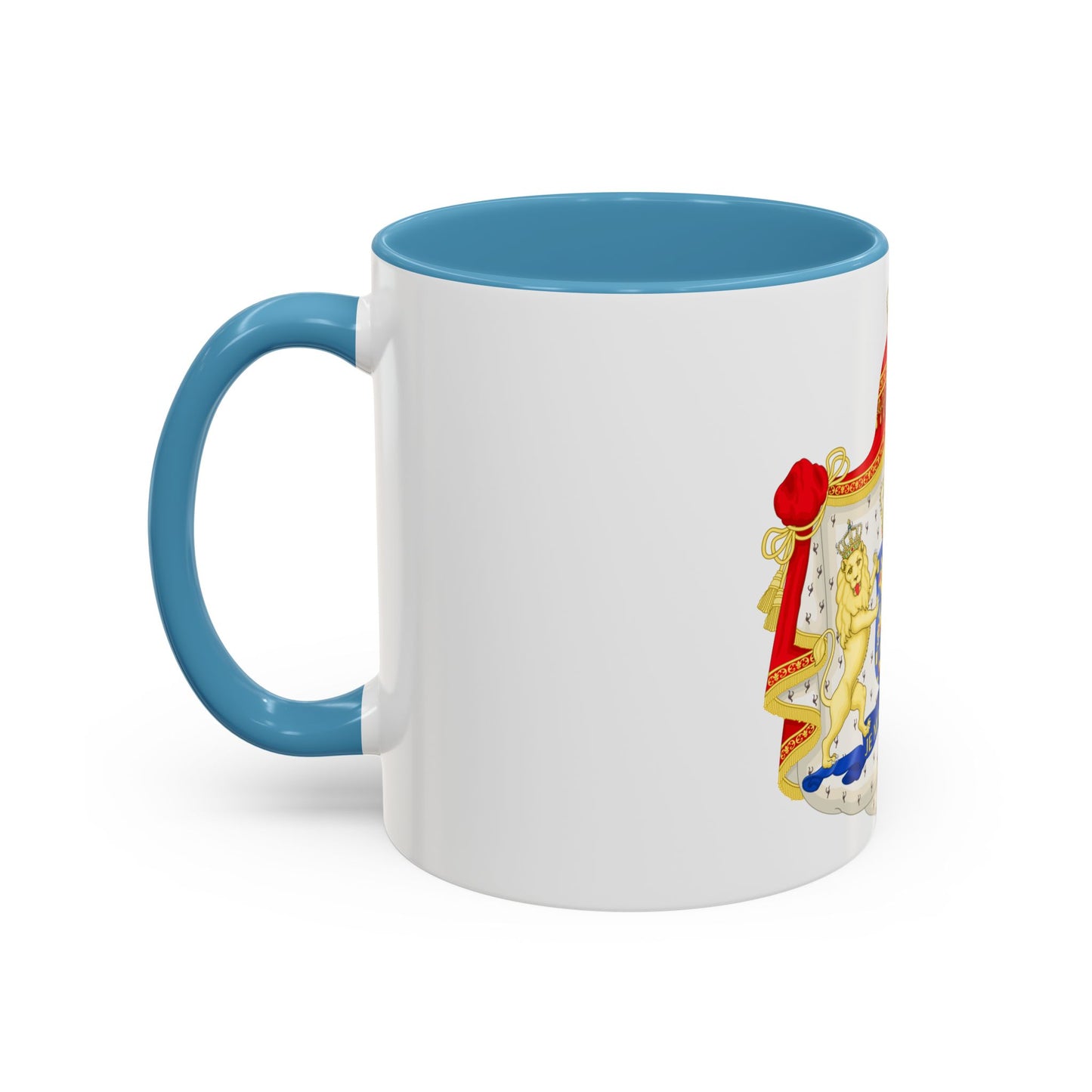 Royal coat of arms of the Netherlands (1815-1907) - Accent Coffee Mug