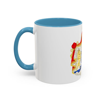 Royal coat of arms of the Netherlands (1815-1907) - Accent Coffee Mug