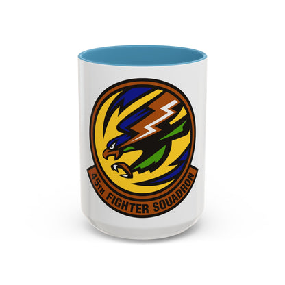 45th Fighter Squadron (U.S. Air Force) Accent Coffee Mug