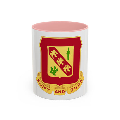 134th Field Artillery Battalion (U.S. Army) Accent Coffee Mug