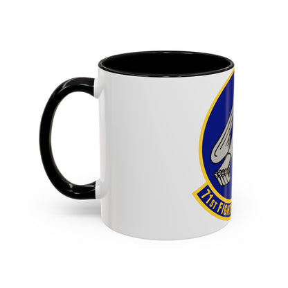 71 Fighter Training Squadron ACC (U.S. Air Force) Accent Coffee Mug