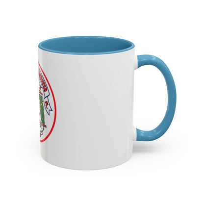 USCG Air Station Clearwater FL (U.S. Coast Guard) Accent Coffee Mug