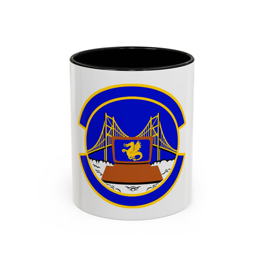 349 Force Support Squadron AFRC (U.S. Air Force) Accent Coffee Mug
