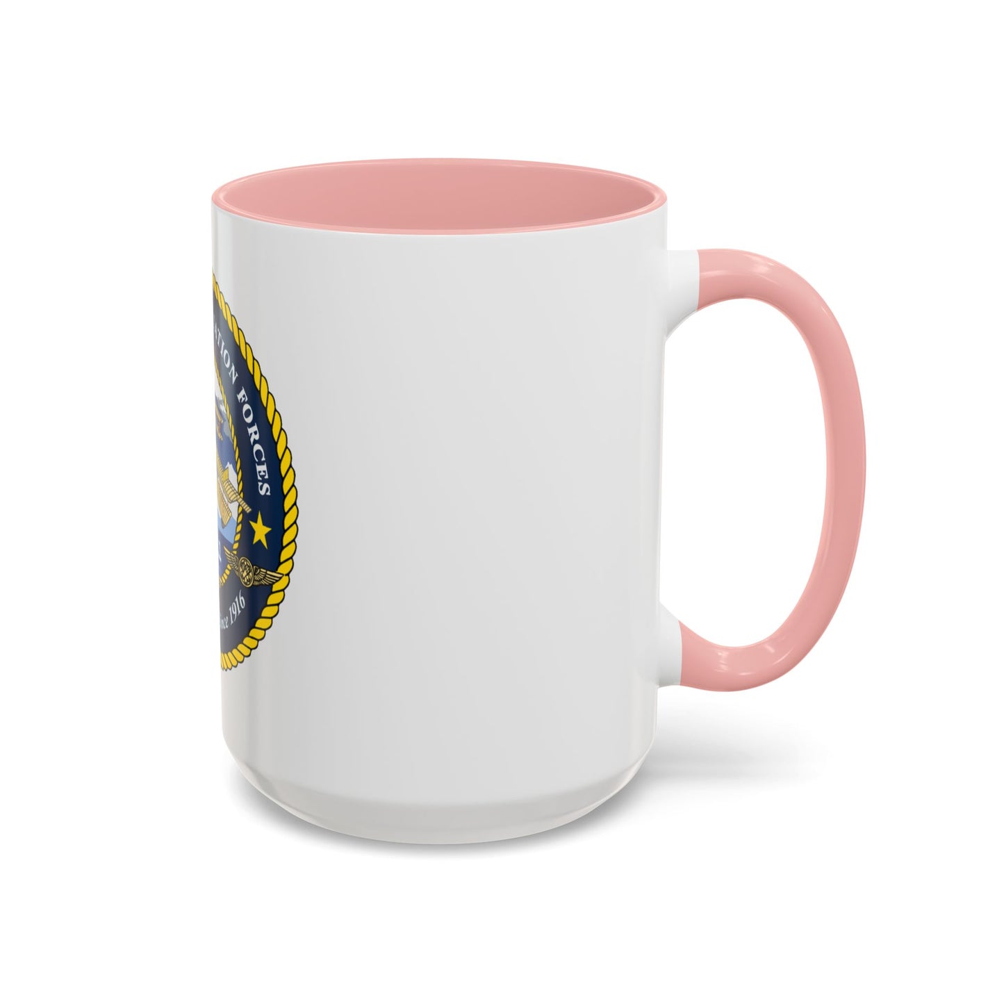 USCG OFFICE OF AVIATION FORCES CG 711 (U.S. Coast Guard) Accent Coffee Mug