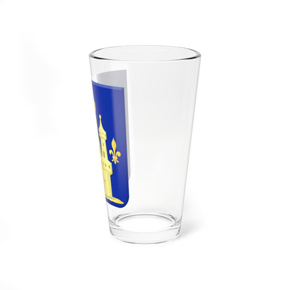 Genappe wapen (Belgium) (Coat of Arms) Pint Glass 16oz