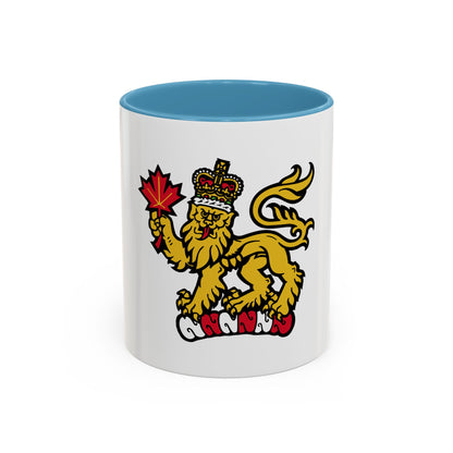 Canadian Crest - Accent Coffee Mug
