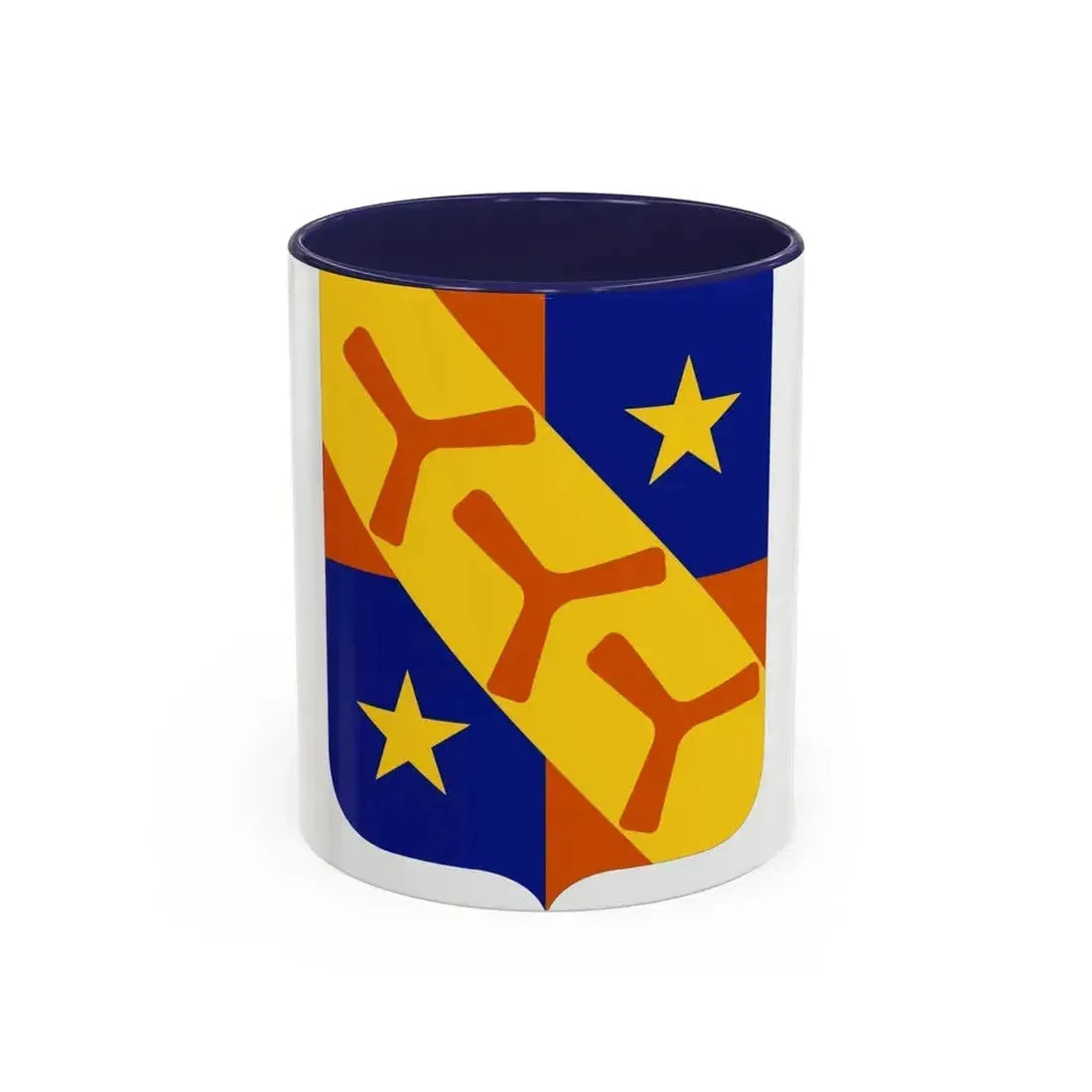 268 Aviation Battalion 2 (U.S. Army) Accent Coffee Mug 11oz Navy - Go Mug Yourself