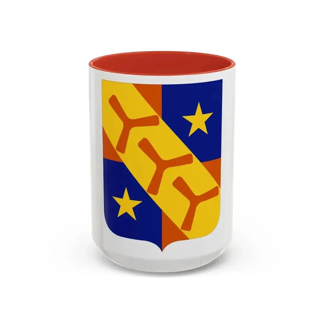 268 Aviation Battalion 2 (U.S. Army) Accent Coffee Mug 15oz Red - Go Mug Yourself