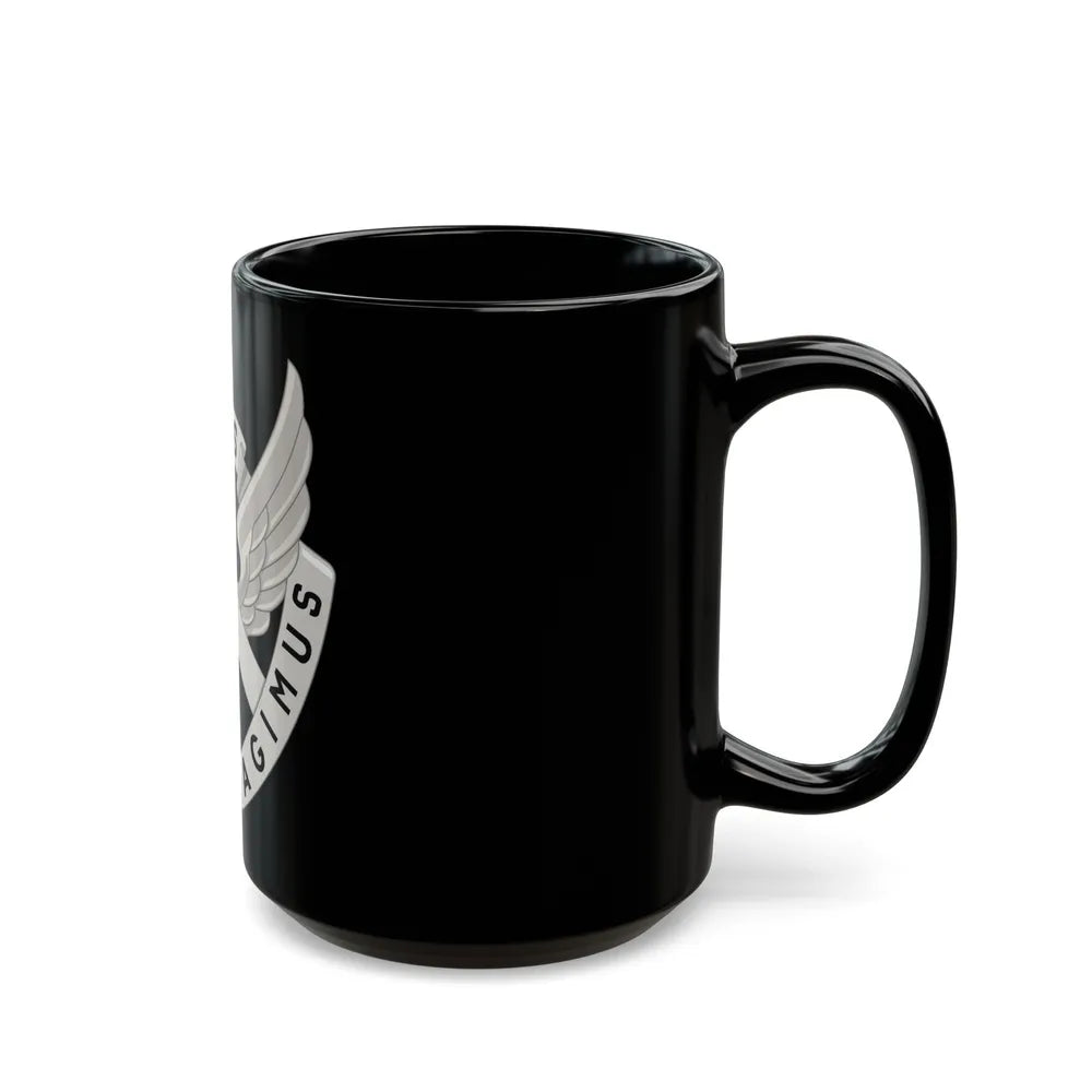 268 Aviation Battalion (U.S. Army) Black Coffee Mug-Go Mug Yourself