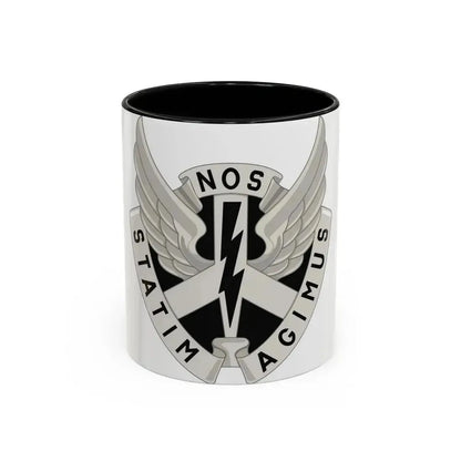 268 Aviation Battalion (U.S. Army) Accent Coffee Mug 11oz Black - Go Mug Yourself