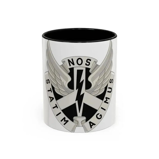 268 Aviation Battalion (U.S. Army) Accent Coffee Mug 11oz Black - Go Mug Yourself