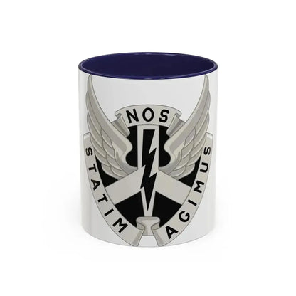 268 Aviation Battalion (U.S. Army) Accent Coffee Mug 11oz Navy - Go Mug Yourself