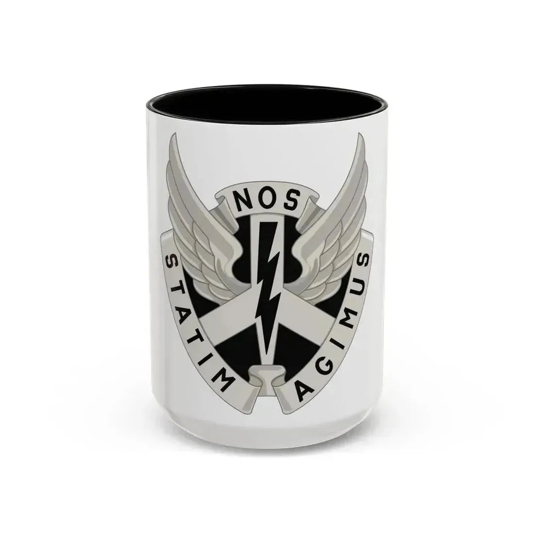 268 Aviation Battalion (U.S. Army) Accent Coffee Mug 15oz Black - Go Mug Yourself