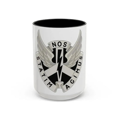 268 Aviation Battalion (U.S. Army) Accent Coffee Mug 15oz Black - Go Mug Yourself