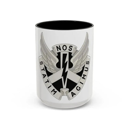 268 Aviation Battalion (U.S. Army) Accent Coffee Mug 15oz Black - Go Mug Yourself
